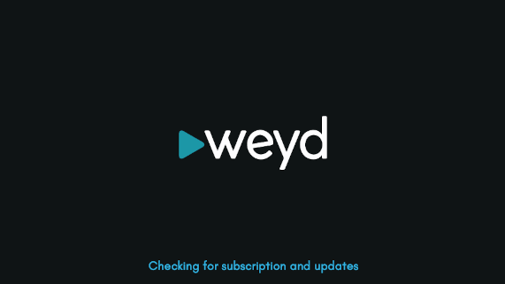 weyd loading page
